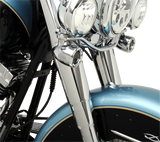 DRAG SPECIALTIES Fork Slider Covers - Chrome - Smooth - Stock Length - Replacement OEM Number 45964-86 74537 - Cycle City Outdoors