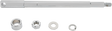 DRAG SPECIALTIES Axle Kit - Front - Chrome - '80-'82 FXWG 16-0260-BC520 - Cycle City Outdoors