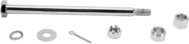 DRAG SPECIALTIES Axle Kit - Rear - Chrome 16-0294-BC520 - Cycle City Outdoors