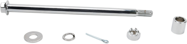 DRAG SPECIALTIES Axle Kit - Rear - Chrome - '82-'94 FXR 16-0298-BC520 - Cycle City Outdoors
