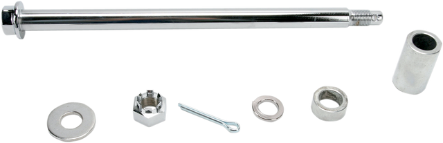 DRAG SPECIALTIES Axle Kit - Rear - Chrome - '00-'07 ST 16-0304-BC520 - Cycle City Outdoors