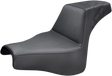 SADDLEMEN Step-Up Seat - Rear Lattice Stitch - Black - FXFB 818-28-173