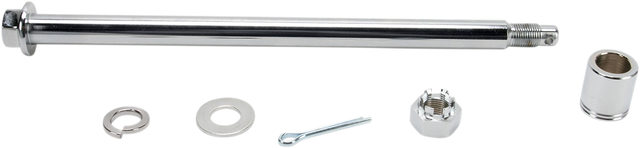 DRAG SPECIALTIES Axle Kit - Rear - Chrome - '86-'99 ST 16-0302-BC520 - Cycle City Outdoors