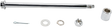 DRAG SPECIALTIES Axle Kit - Rear - Chrome - '80-'99 FLT/FLHT 16-0303-BC520 - Cycle City Outdoors