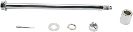 DRAG SPECIALTIES Axle Kit - Rear - Chrome - '80-'99 FLT/FLHT 16-0303-BC520 - Cycle City Outdoors