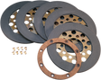DRAG SPECIALTIES Clutch Plate Kit - '68-E'84 Shovelhead 17-0010A-BOX - Cycle City Outdoors