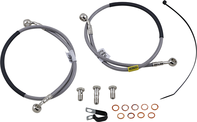 GALFER Brake Line - Stainless Steel FK003D512-2 - Cycle City Outdoors