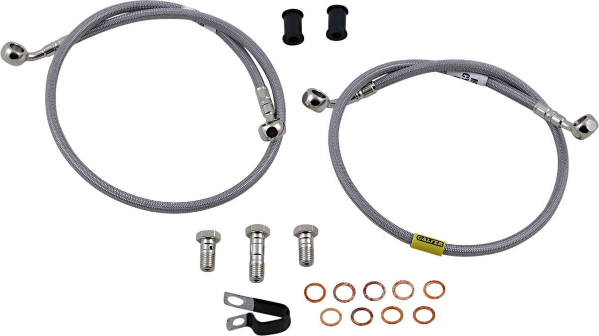 GALFER Brake Line - Stainless Steel FK003D584-2 - Cycle City Outdoors