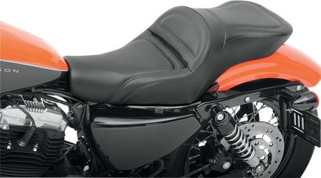 SADDLEMEN Seat - Explorer* - Without Backrest - Stitched - Black - XL '04-'22 807-11-029