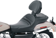 SADDLEMEN Seat - Explorer* - With Backrest - Stitched - Black - XL '04-'20 807-03-030