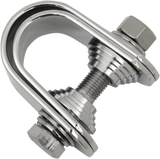 DRAG SPECIALTIES Mini Speedometer/Tachometer Clamp - For 1"/1.25" Tube - Chrome 21-6808A1-BC202 - Cycle City Outdoors