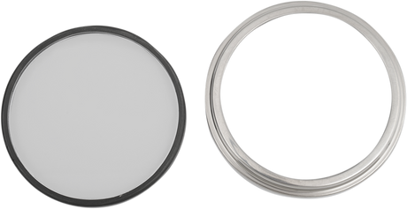 DRAG SPECIALTIES Bezel/Lens Kit for FL-Style Speedometer - 5" Diameter 75403 - Cycle City Outdoors