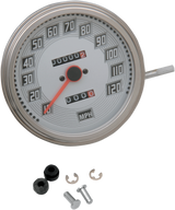 DRAG SPECIALTIES FL-Style 2240:60 Speedometer - Billet-Look Face 75695 - Cycle City Outdoors