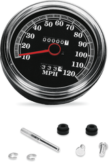 DRAG SPECIALTIES FL-Style 2240:60 Speedometer - '89-'95 Face 72423M - Cycle City Outdoors
