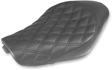 SADDLEMEN Renegade Solo Seat - Lattice Stitched - Black - XL '04-'20 807-03-002LS