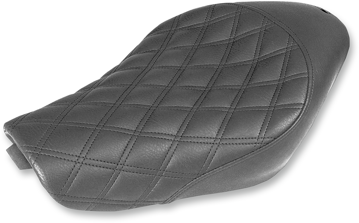 SADDLEMEN Renegade Solo Seat - Lattice Stitched - Black - XL '04-'20 807-03-002LS