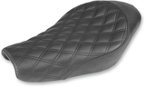 SADDLEMEN Renegade Solo Seat - Lattice Stitched - Black - XL '04-'20 807-11-002LS
