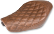 SADDLEMEN Renegade Solo Seat - Lattice Stitched - Brown - XL '04-'20 807-03-002BLS