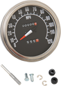 DRAG SPECIALTIES 5" MPH FL-Style 1:1 Speedometer - '68-'84 Black Face 70847M - Cycle City Outdoors