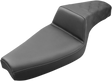SADDLEMEN Step-Up Seat - Rear Lattice Stitch - Black - XL 807-03-173