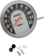 DRAG SPECIALTIES 5" MPH FL-Style 2:1 Speedometer - '62-'67 Black Face 72767M - Cycle City Outdoors