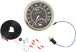 DRAG SPECIALTIES 5" MPH FL-Style 1:1 Speedometer with Tachometer - '68-'84 Black Face 71478M - Cycle City Outdoors