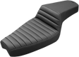 SADDLEMEN Step-Up Seat - Front Tuck-n-Roll - Black - XL 879-03-171