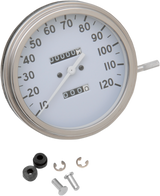DRAG SPECIALTIES FL-Style 2240:60 Speedometer - '36-'40 Face 72394M - Cycle City Outdoors