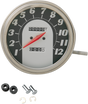 DRAG SPECIALTIES 5" MPH FL-Style 1:1 Speedometer - '62-'67 Black Face 70846M - Cycle City Outdoors