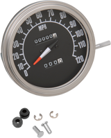 DRAG SPECIALTIES FL-Style 2240:60 Speedometer - '68-'84 Face 72407M - Cycle City Outdoors