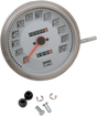 DRAG SPECIALTIES 5" MPH FL-Style 2:1 Speedometer with Tach - Billet Look White Face 75694 - Cycle City Outdoors