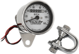 DRAG SPECIALTIES 2.4" MPH Mini LED Mechanical Speedometer/Indicators - Chrome Housing - White Face - 1:1 21-6824DS1-BX15 - Cycle City Outdoors