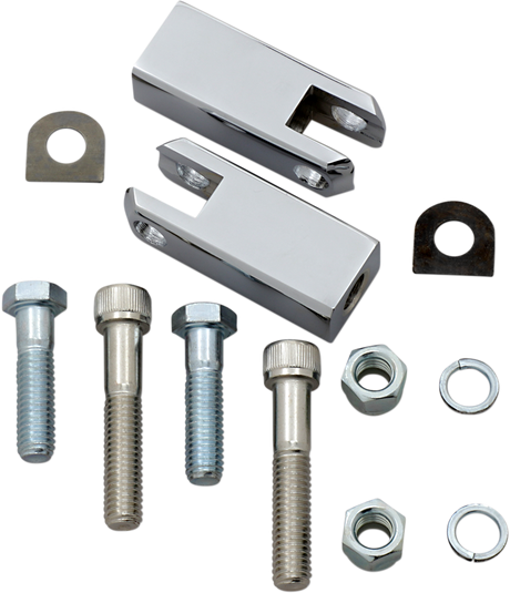 DRAG SPECIALTIES Passenger Peg Mount - Chrome - XL '83-'03 A5241-BC-119 - Cycle City Outdoors