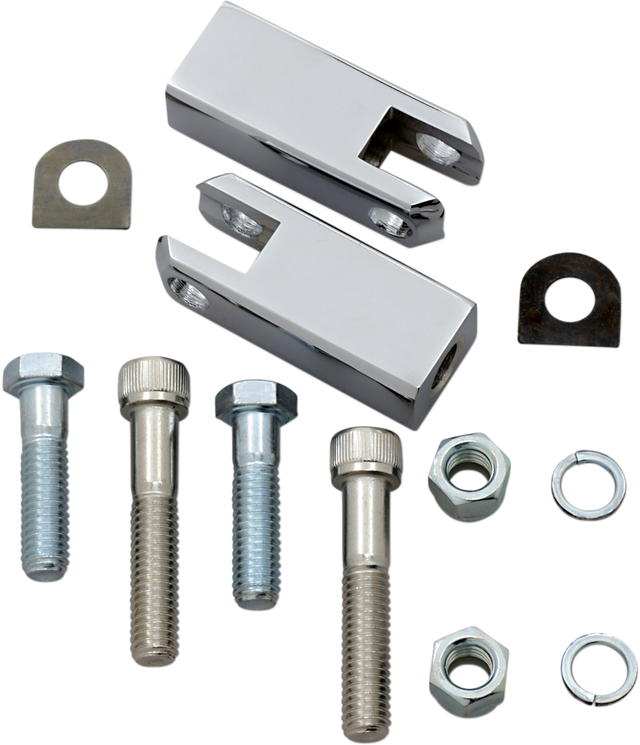 DRAG SPECIALTIES Passenger Peg Mount - Chrome - XL '83-'03 A5241-BC-119 - Cycle City Outdoors