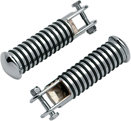 DRAG SPECIALTIES Footpegs - Round - Ribbed 362096-BC3 - Cycle City Outdoors