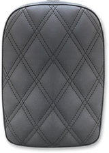 SADDLEMEN Detachable Pillion Pad - Lattice Stitched - Black SA1023