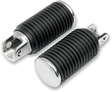 DRAG SPECIALTIES Driver Pegs - Rubber - Chrome End 361541-BC306 - Cycle City Outdoors