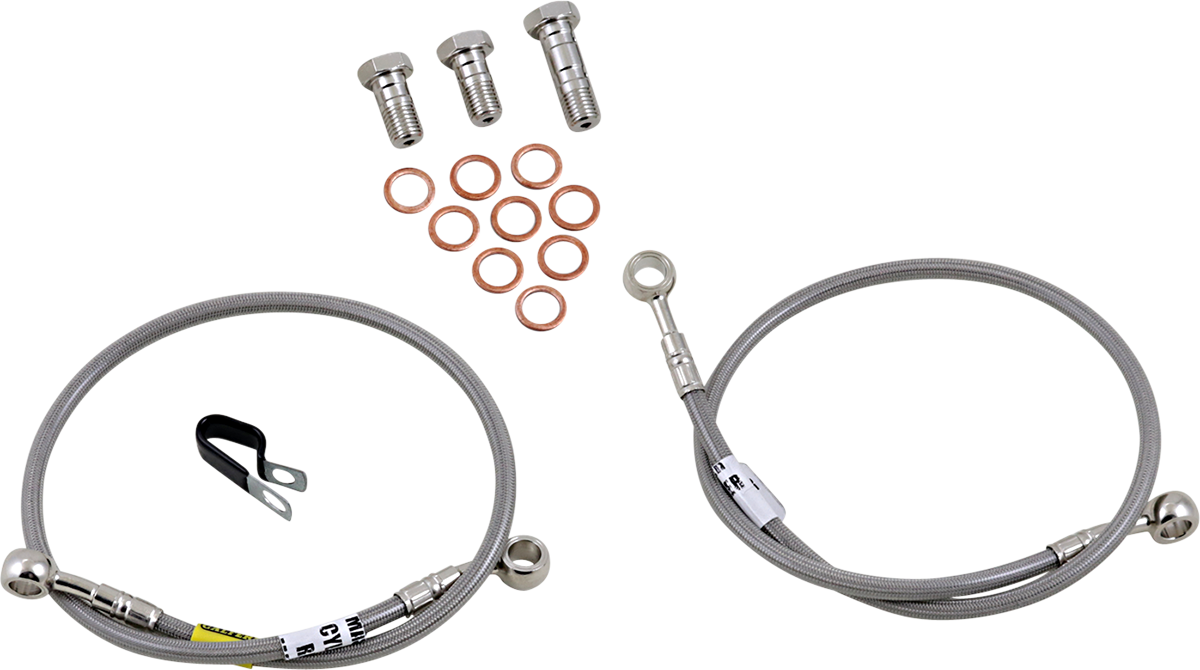 GALFER Brake Line - Stainless Steel FK003D348-2 - Cycle City Outdoors