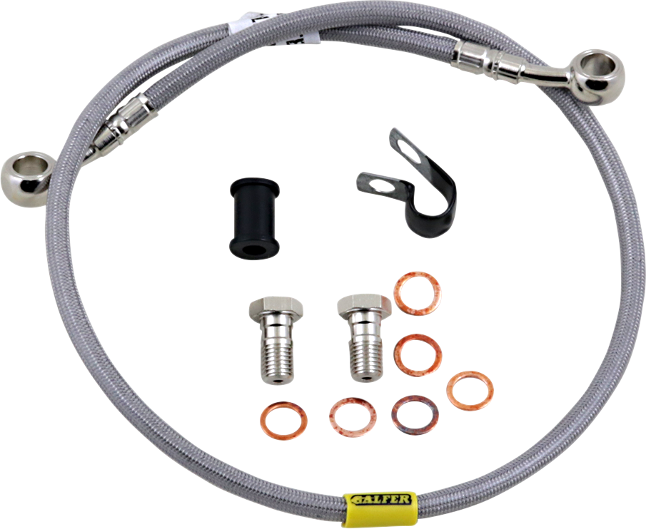GALFER Brake Line - Stainless Steel FK003D674-1 - Cycle City Outdoors