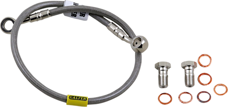 GALFER Brake Line - Stainless Steel FK003D674R - Cycle City Outdoors