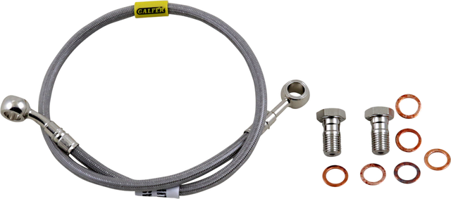 GALFER Brake Line - Stainless Steel FK003D719R - Cycle City Outdoors