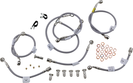 GALFER Brake Line - Stainless Steel FK003D733-8 - Cycle City Outdoors