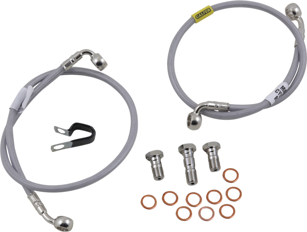 GALFER Brake Line - Stainless Steel FK003D765-2 - Cycle City Outdoors