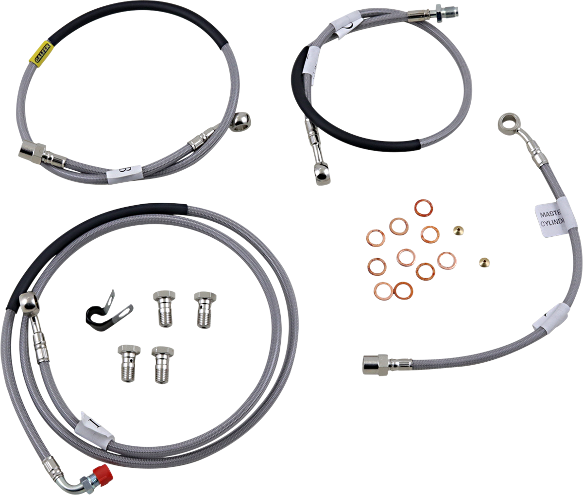 GALFER Brake Line - Stainless Steel FK003D786-4 - Cycle City Outdoors