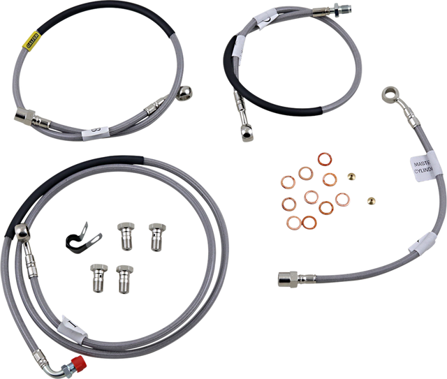 GALFER Brake Line - Stainless Steel FK003D786-4 - Cycle City Outdoors