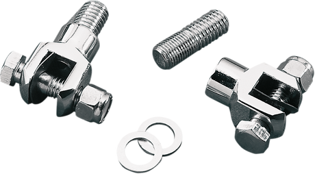 DRAG SPECIALTIES Passenger Footpeg Relocator - FXST 72225 - Cycle City Outdoors