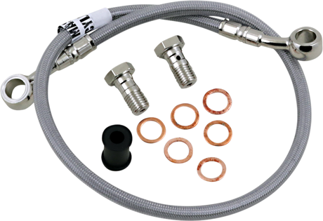 GALFER Brake Line - Stainless Steel FK003D951-R - Cycle City Outdoors