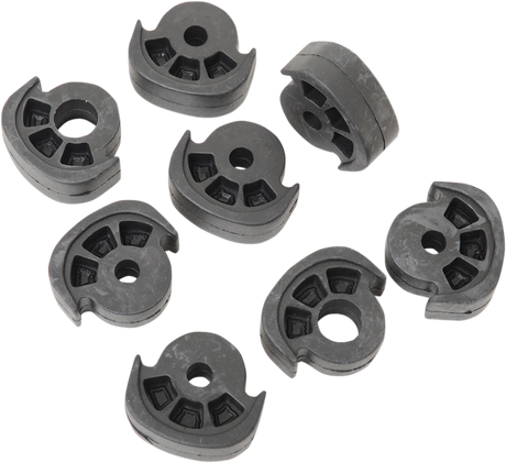 DRAG SPECIALTIES Large Footpegs - Rubbers Only 361056-HC6 - Cycle City Outdoors