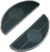DRAG SPECIALTIES Floorboards - Half-Moon - FL 17-0418-BXLB2 - Cycle City Outdoors