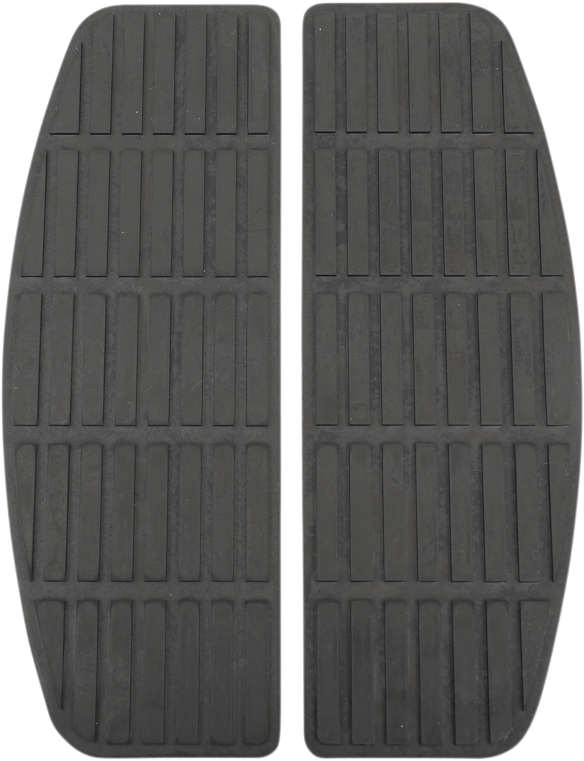 DRAG SPECIALTIES Replacement Rubber Rectangle 17-0414R-PBLAB2 - Cycle City Outdoors